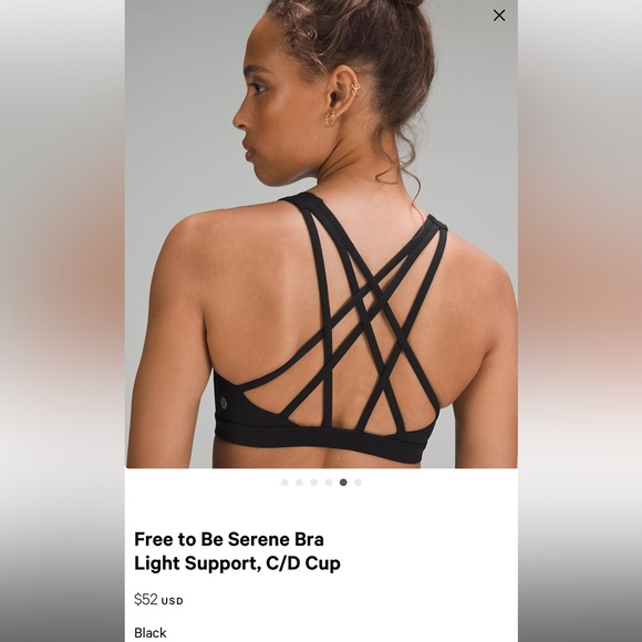 Lululemon sports bra - Picture 2 of 3